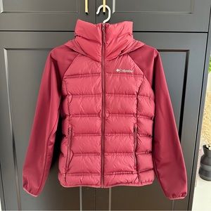 *Like new!* Columbia down puffer: Women’s Explorer Falls Hybrid Jacket